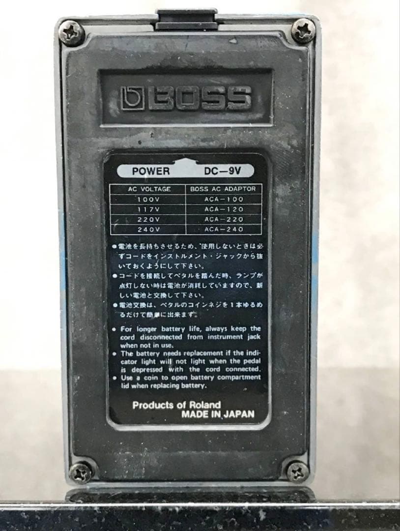 BOSS CS-1 銀ネジ 動作品 コンプ サスティナー comp mxr