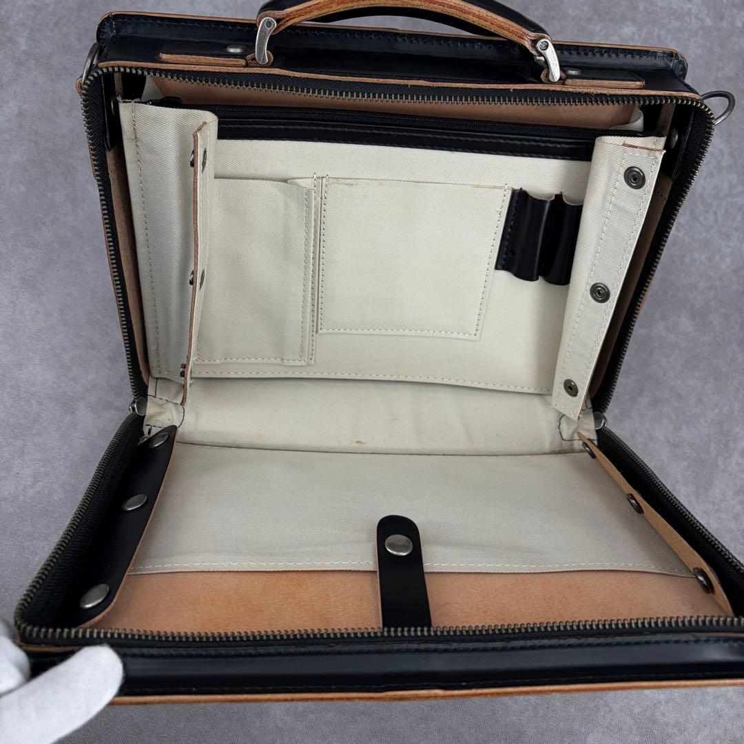 【美品✨】コンプレックスガーデンズ 枯淡 コタン 2wayブリーフケース 青木鞄