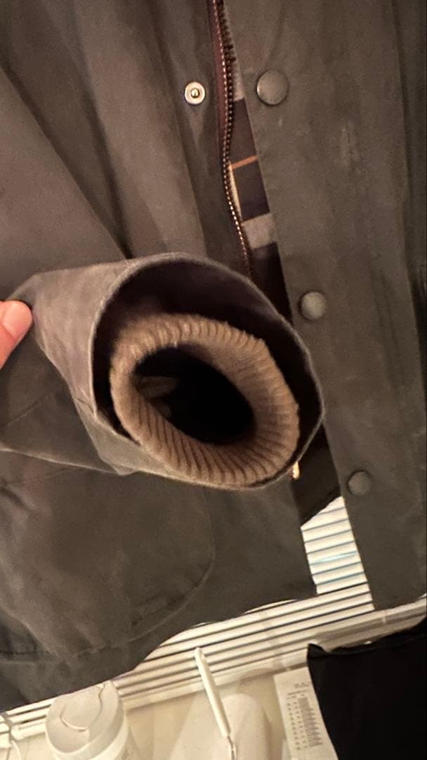 40バブアー ビデイル セージ オイル ライナーセット