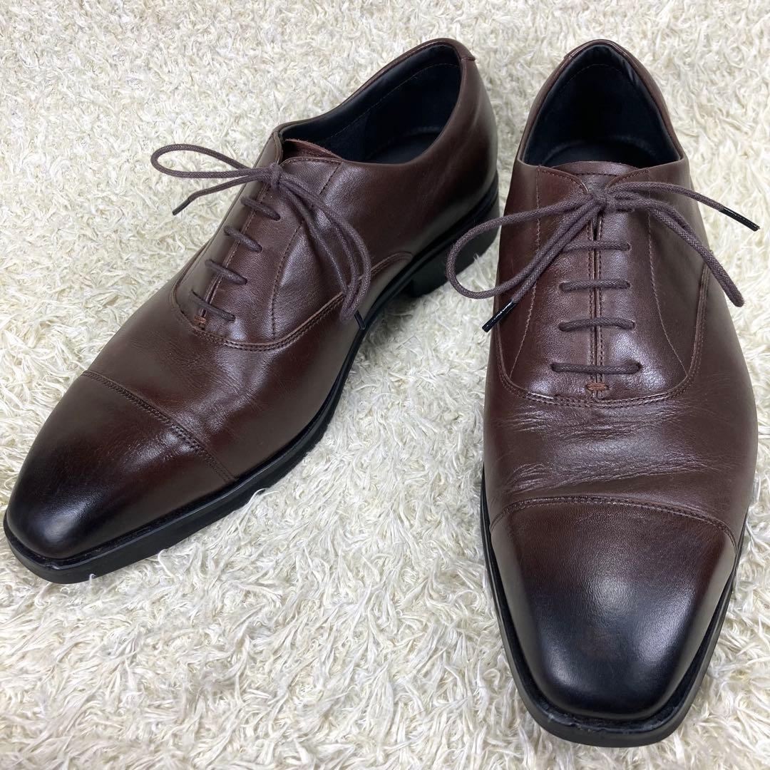 『美品』GORE-TEX アシックス ランウォーク ストレートチップ ブラウン