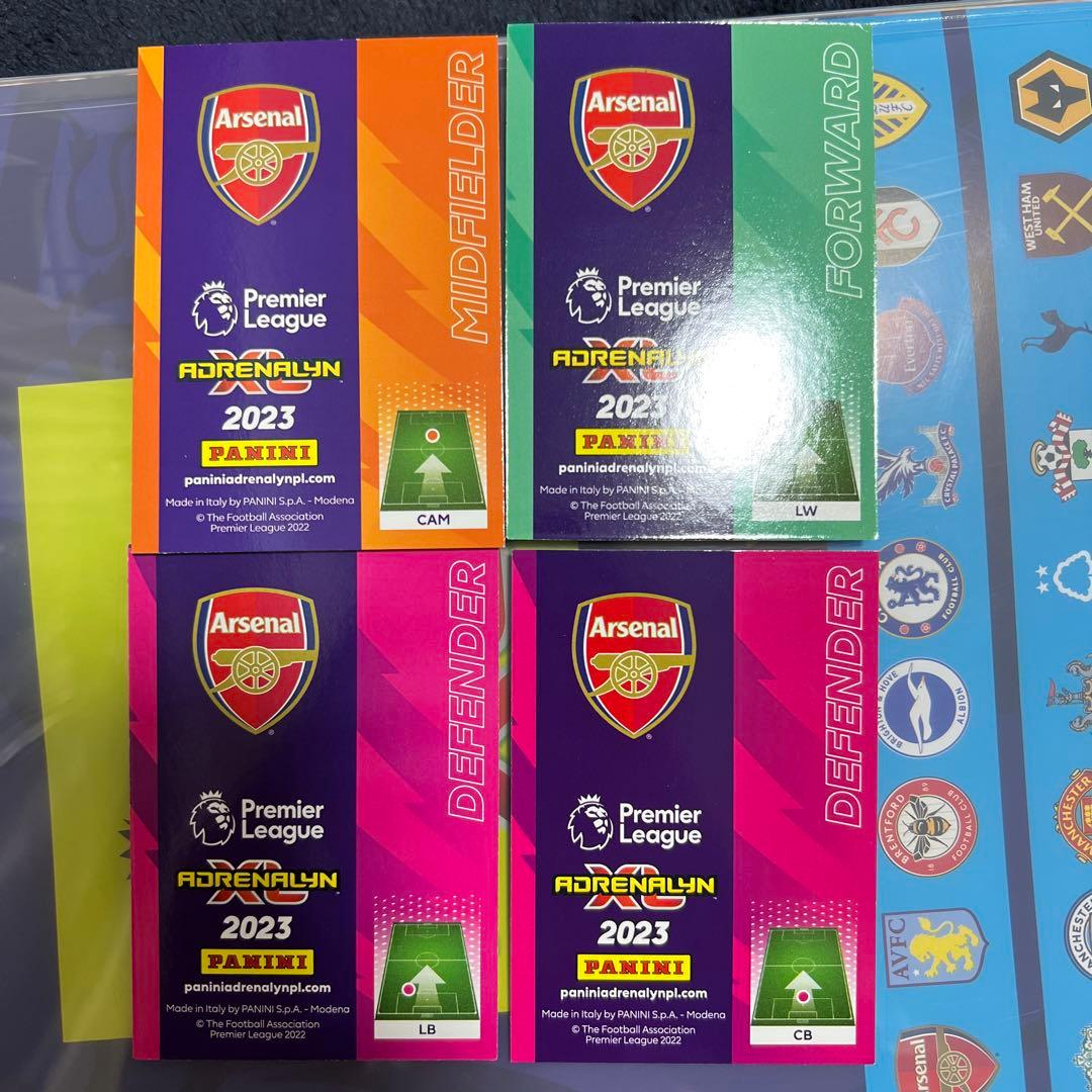 アーセナル　arsenal パニーニ　プレミアリーグ22-23