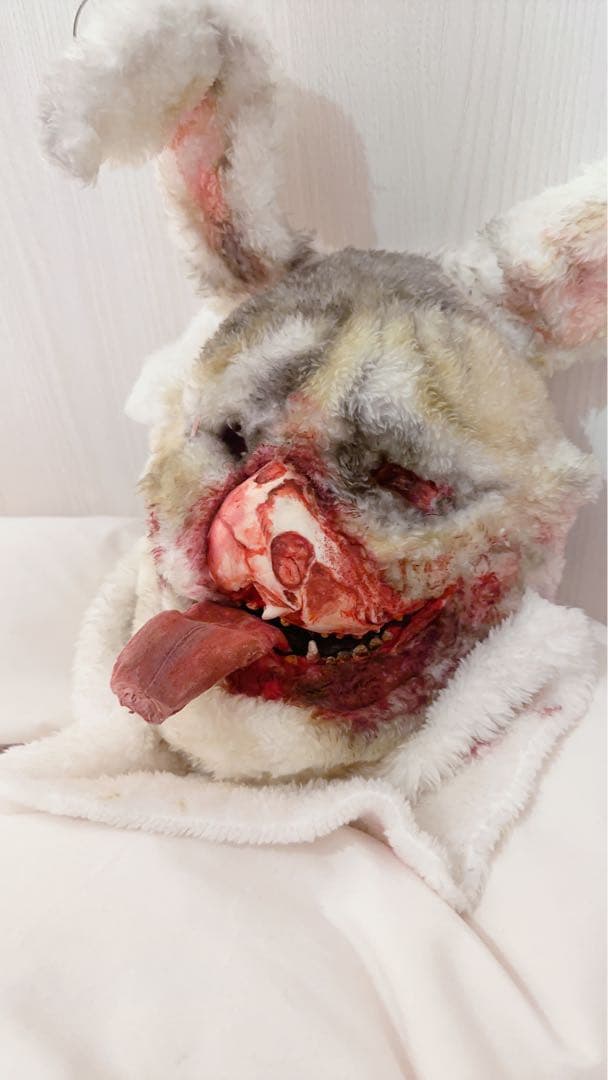 ホラーマスク うさぎ ゾンビ ぬいぐるみ
