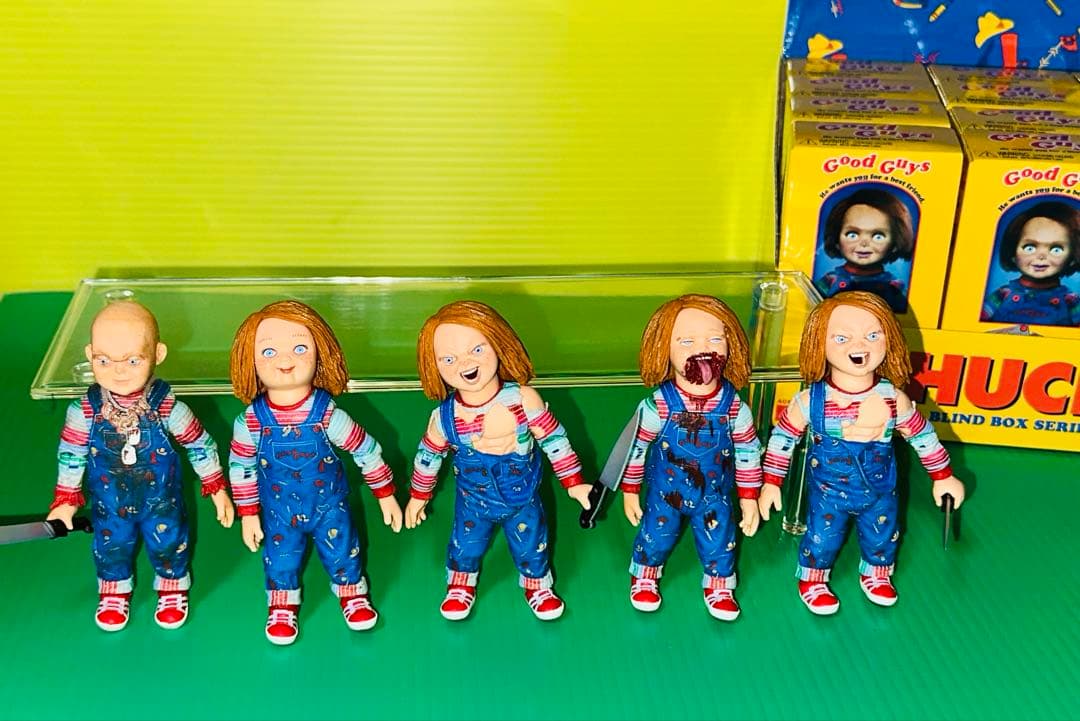 【バラ売り可】チャッキー フィギュア 5体セット