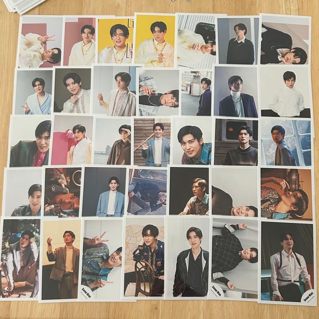 目黒蓮　Man 公式写真　まとめ売り　約100セット 販売終了