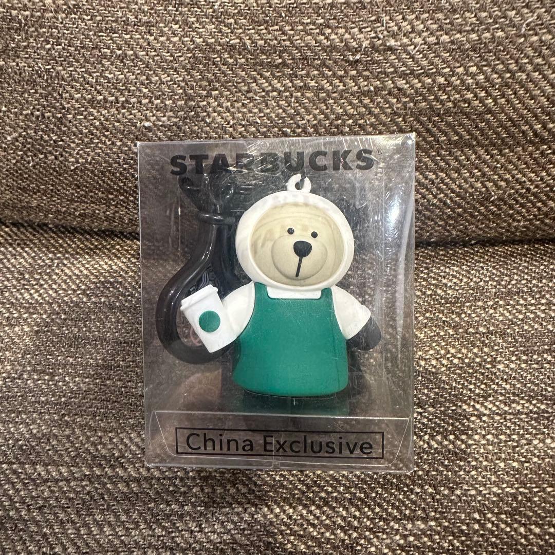 新品未使用】スターバックス ベアリスタ ストラップ 海外限定 中国限定