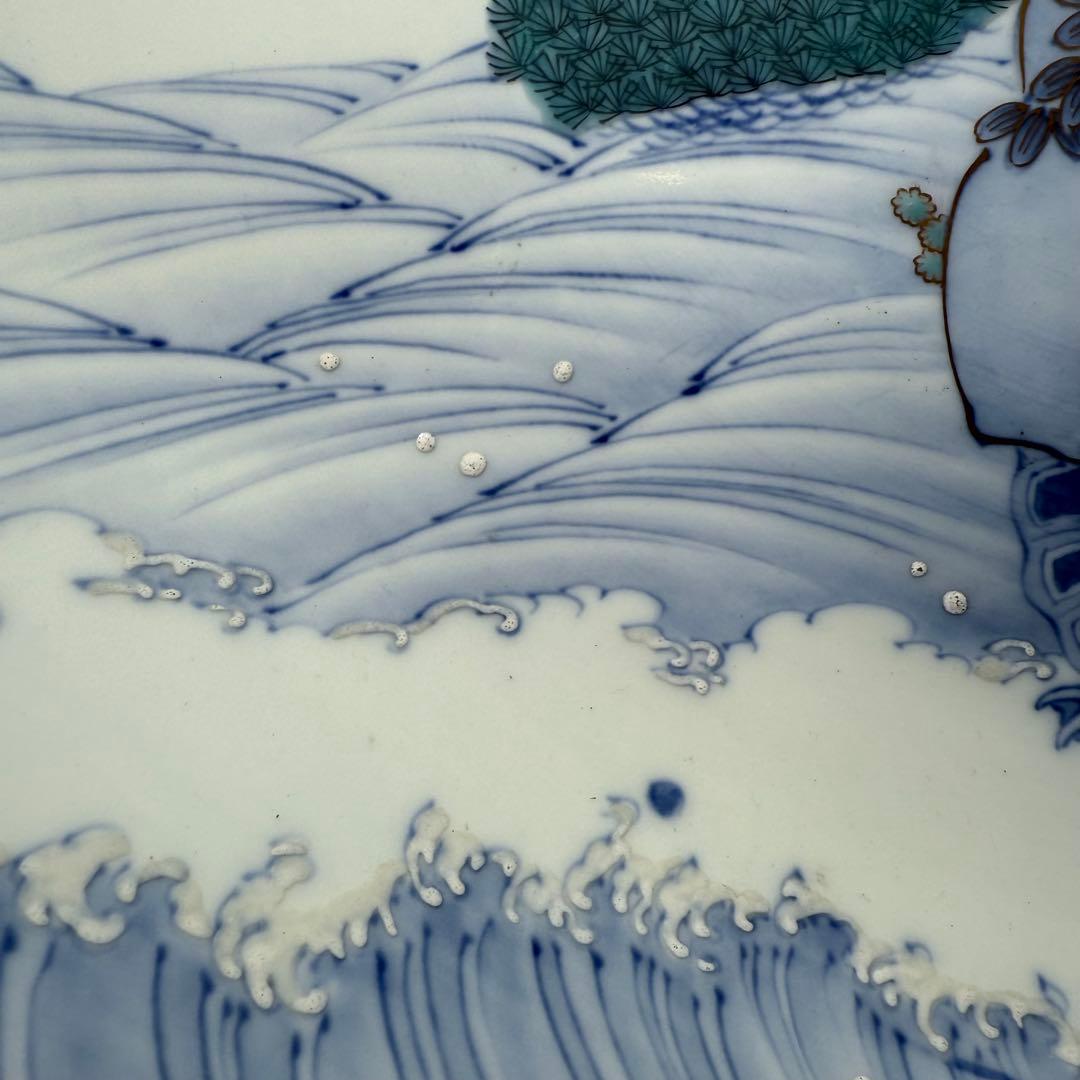 明治〜大正期 幻の窯 蔵春亭久富製磁所 染錦