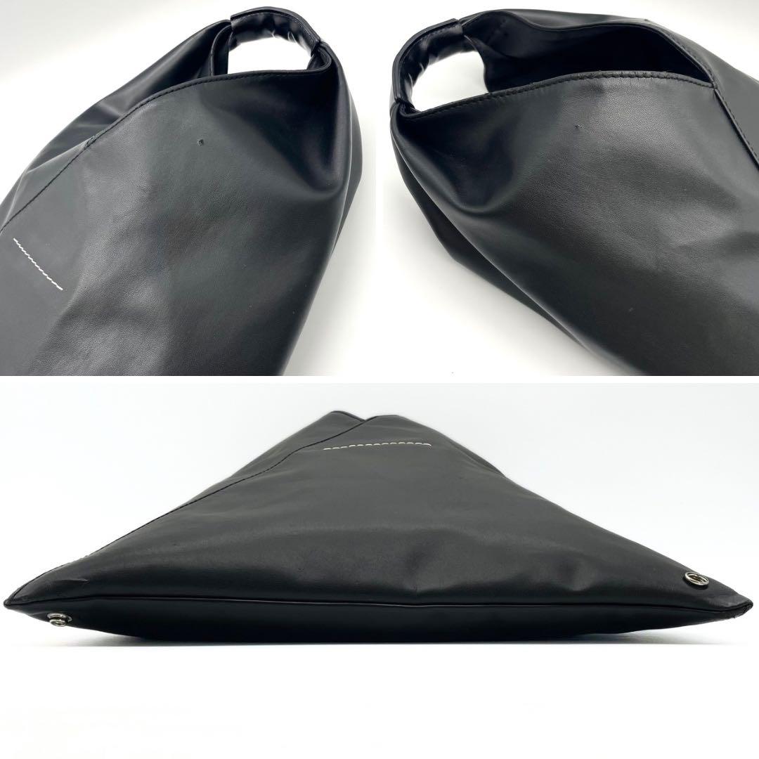 【Ly 様】メゾンマルジェラ　MM6 ジャパニーズバッグ　スモール　レザー　黒