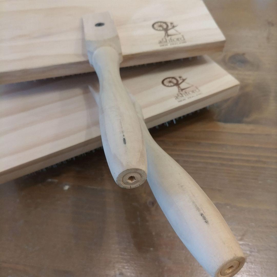 Ashford アシュフォード・ハンドカーダー とスピンドルのセット