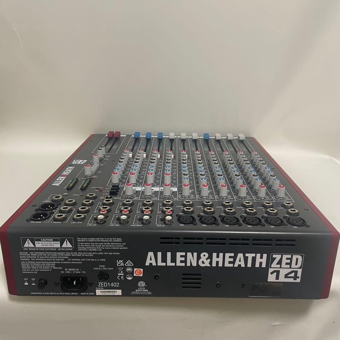 【美品】ALLEN&HEATH ZED-14 アナログミキサー