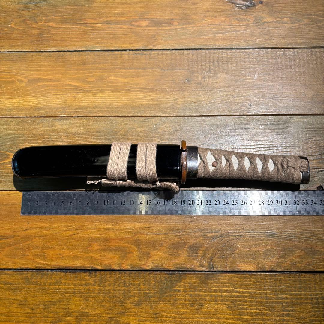 日本刀残欠クラフトナイフNo.78 播磨大掾藤原重高 拵え