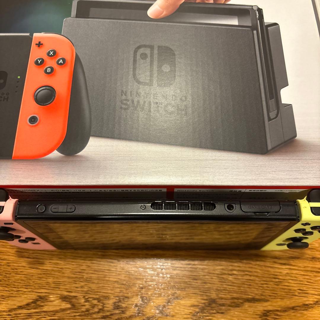 ※ジャンク　Nintendo Switch 本体 ピンクイエローJoy-Con