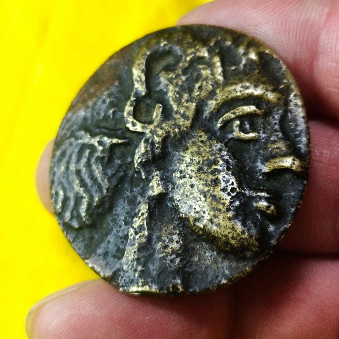 古代ギリシア 西洋古銭 アンティーク 旧家蔵出し 蒐集家放出珍品 送料無料