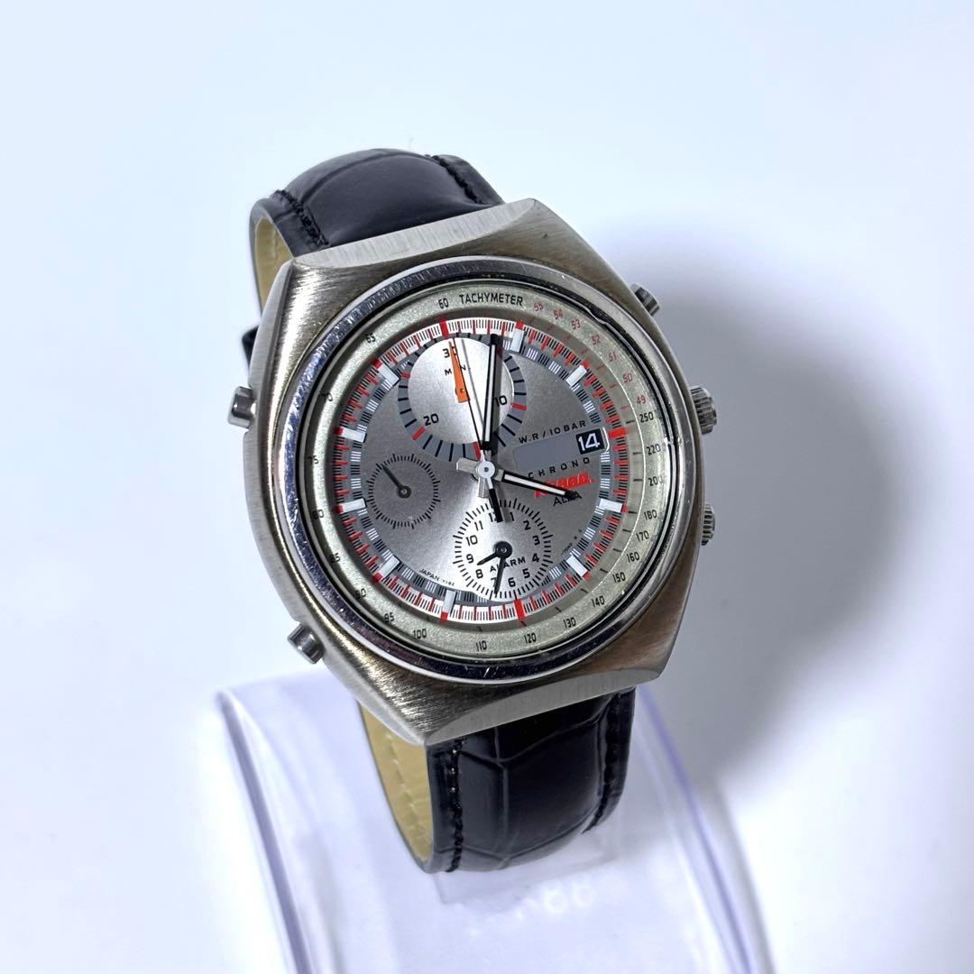 【新品ベルト 稼動】SEIKO アルバ ヴィンテージウォッチ クロノグラフ
