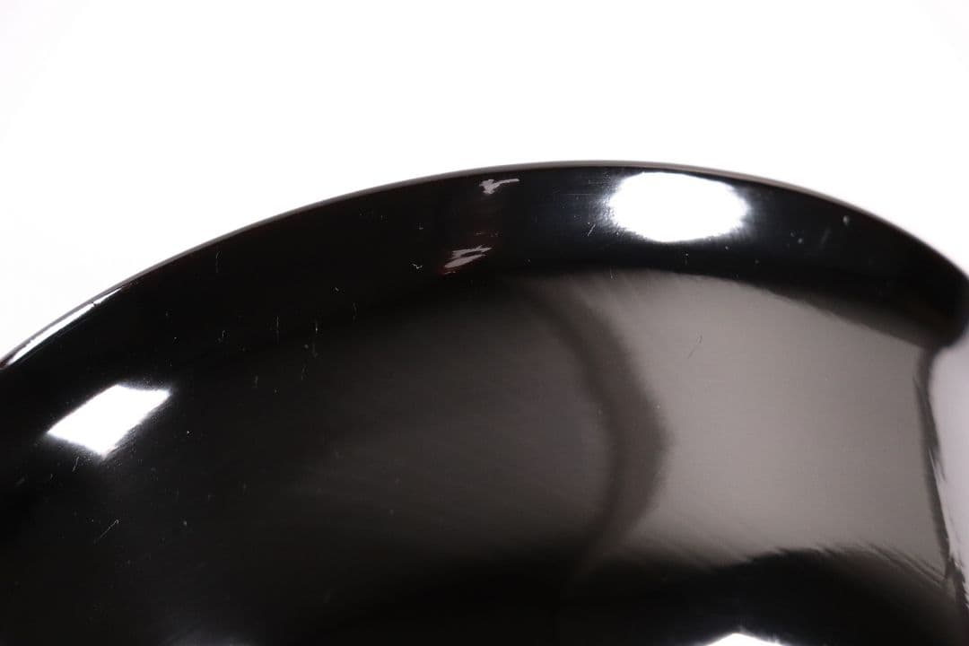 木製漆器 菊花蒔絵 黒塗 椀 五客 漆芸 茶懐石 会席道具 草花【MA286】