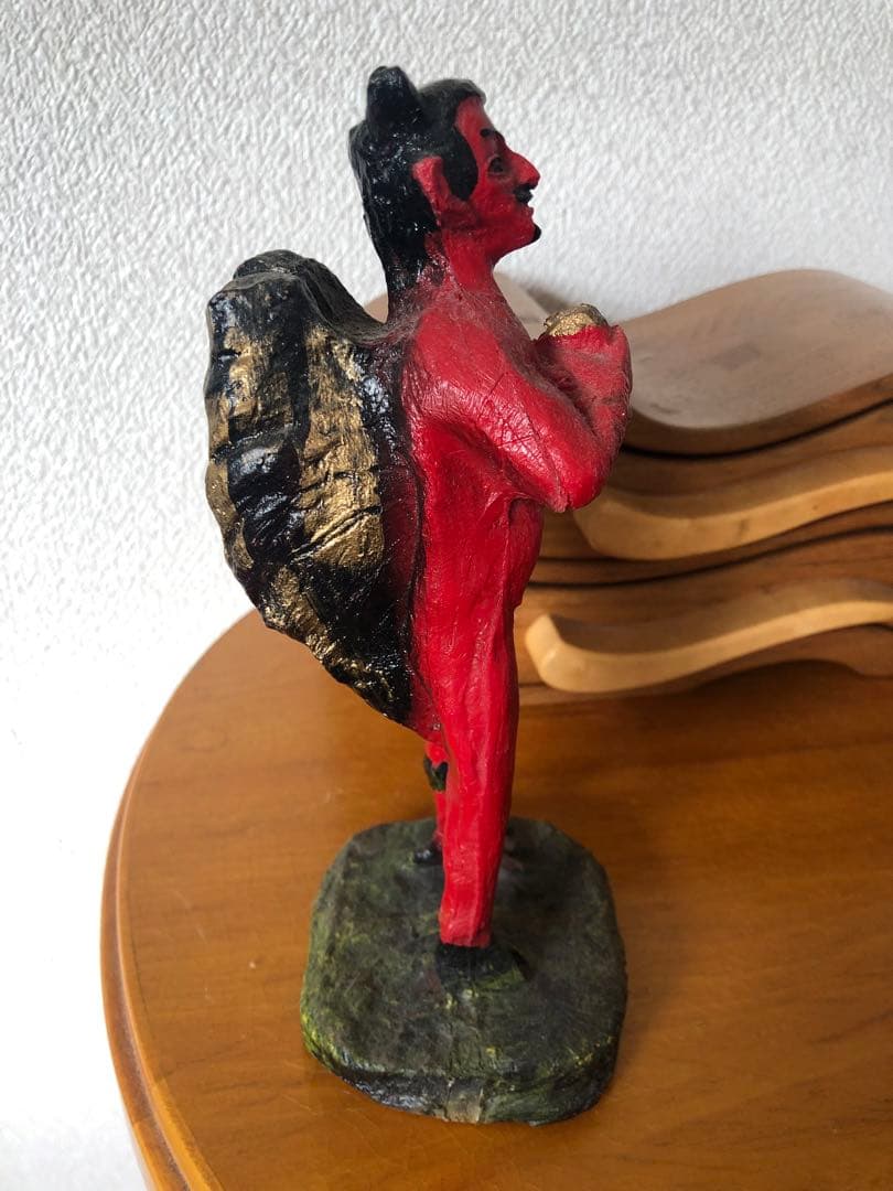 ビンテージ デビル 悪魔 サタン ミッドセンチュリー 人形 アンティーク