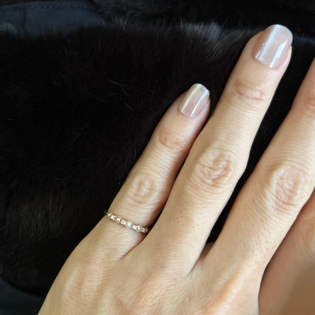 た*ち様 agete K10ビンキーリング