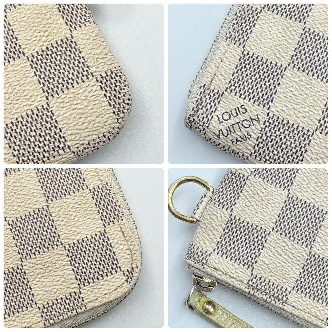 希少✨ ルイヴィトン ダミエアズール ポシェットクレ ケース コンプリス