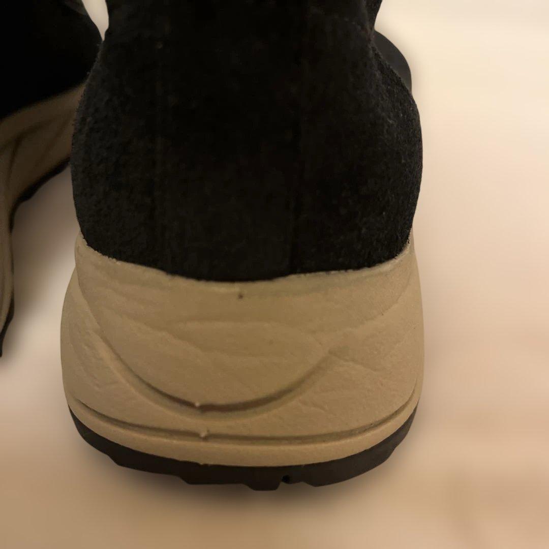 美品未使用級　Clarks クラークス ワラビーエデン 26.5cm 黒スエード