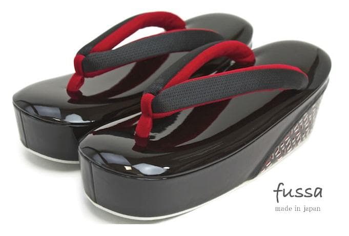 fussa バッグ 草履 クリスタルパンチング ふりふ