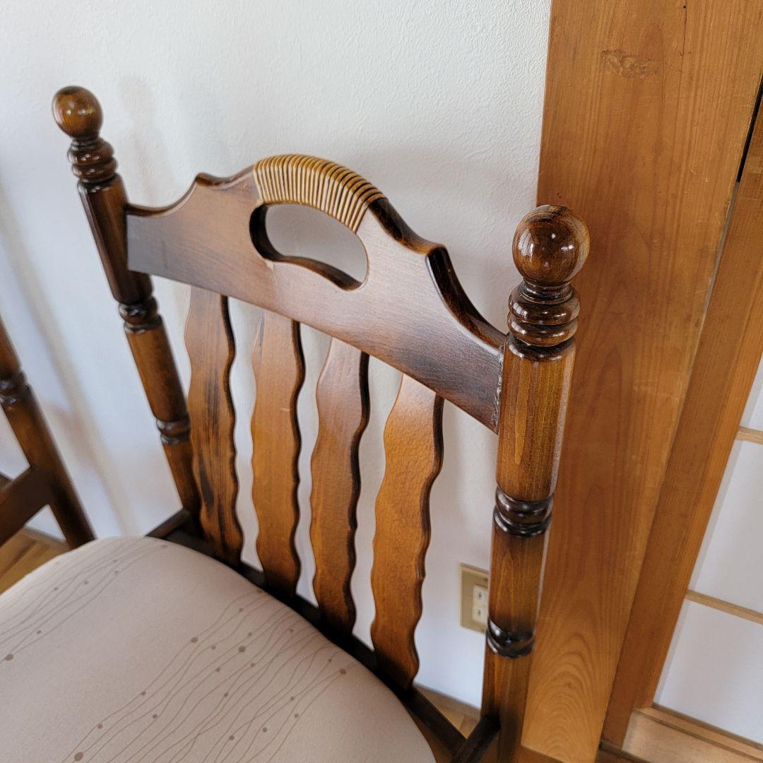 カリモク　ダイニングテーブルセット　椅子3脚