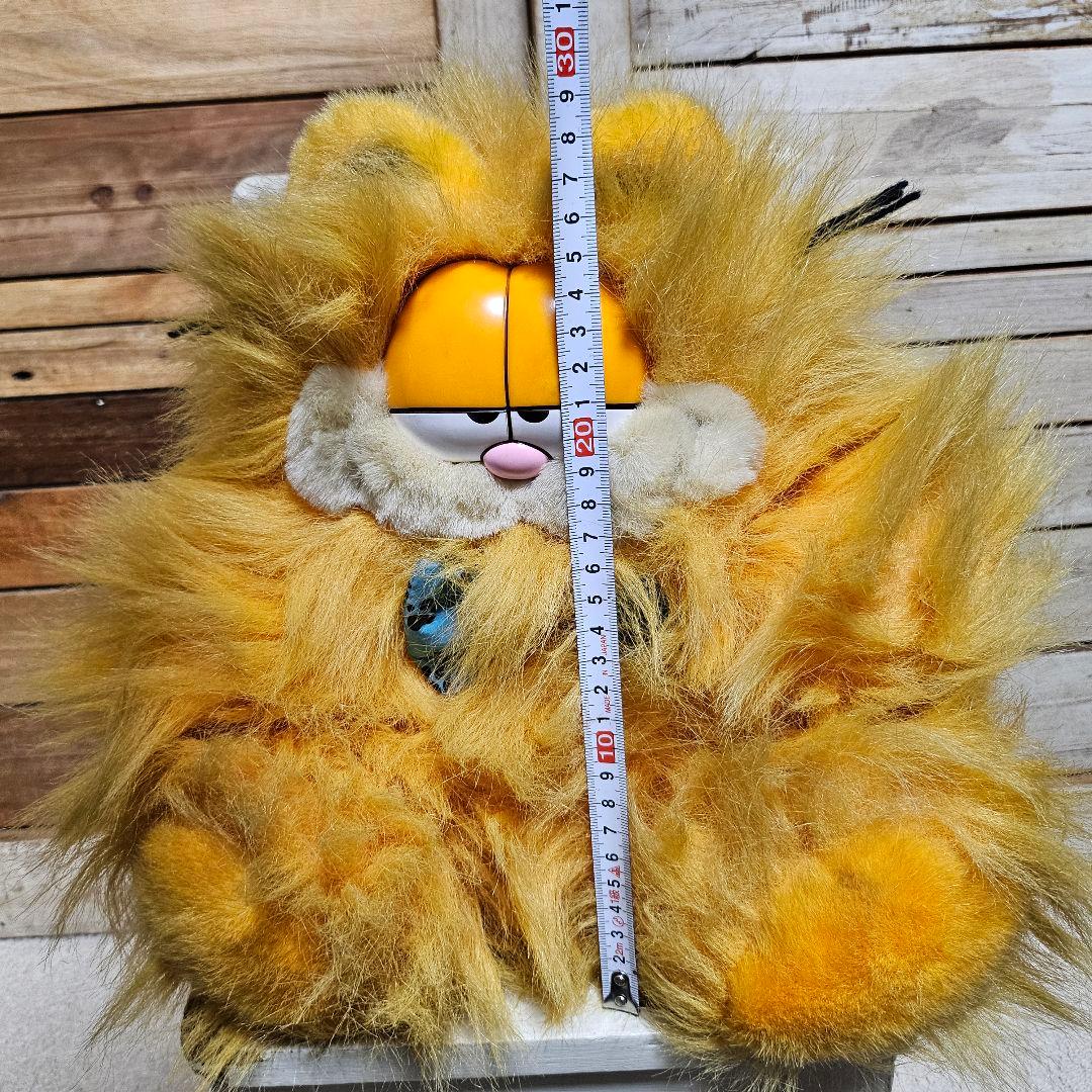 70年代　ガーフィールド　毛むくじゃら　ぬいぐるみ ヴィンテージ レトロ 希少