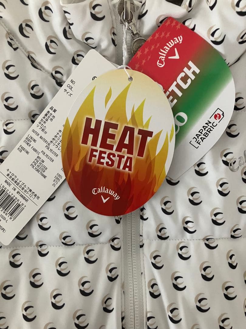 【タグ付き未使用品】Callaway アンカー柄 ジャケット