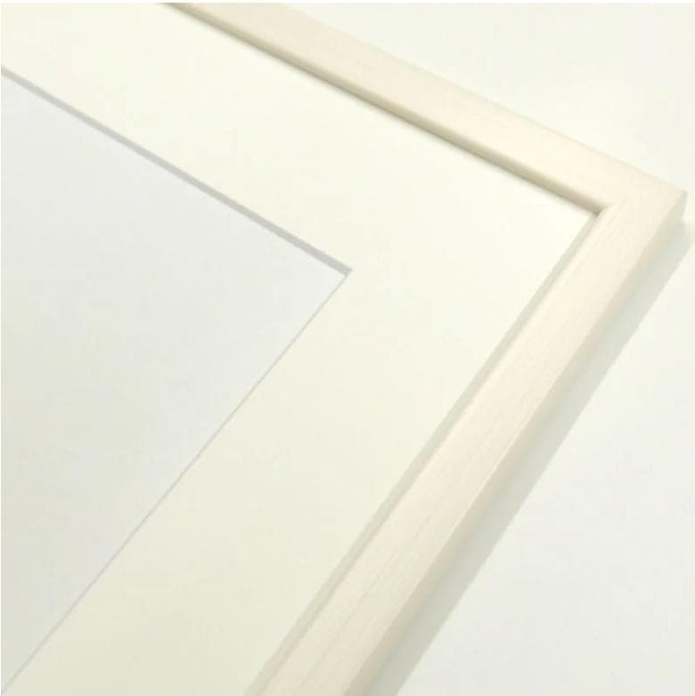 透明水彩画　原画　「オータムヴィレッジ02」額縁付き　F4サイズ　風景画