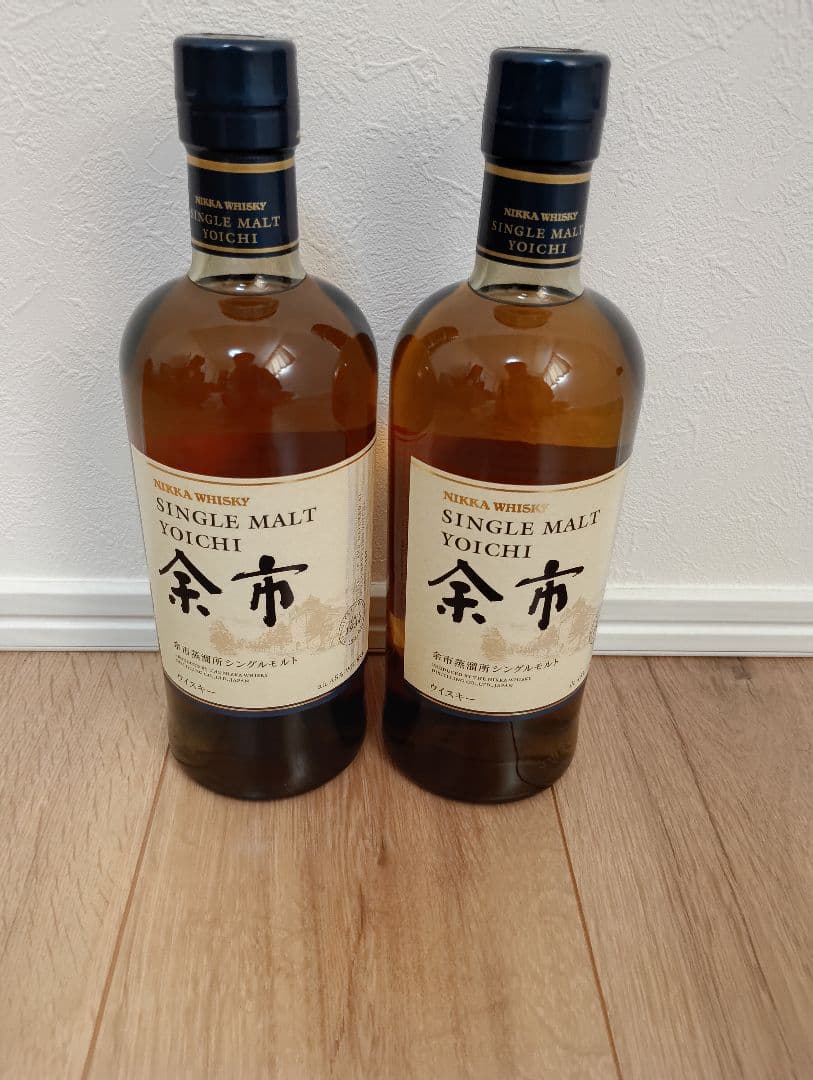 ニッカウイスキー 余市シングルモルト 2本セット