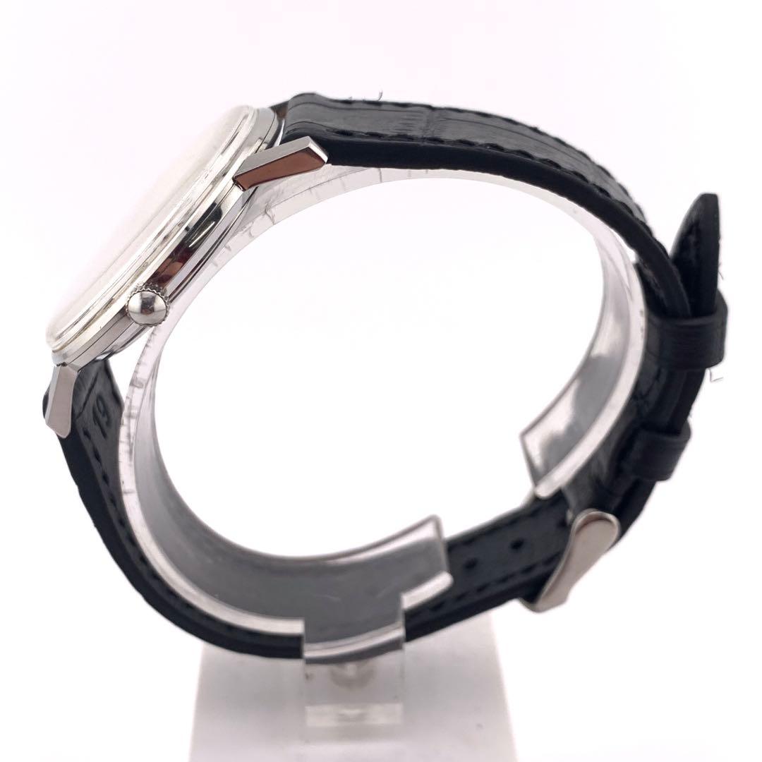 7-5363 セイコー J1500IE 手巻き時計 シルバー文字盤