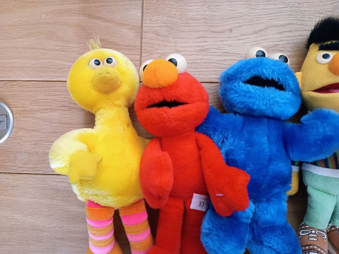 1990年　セサミストリートapplause社ぬいぐるみ　パペット　ヴィンテージ