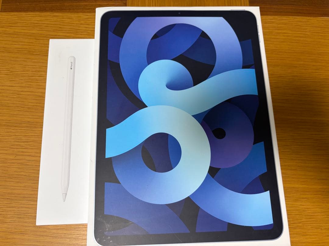 iPad Air (第4世代) 青 + Apple Pencil iPad Air 4 + Apple Pencil Pack – Plug