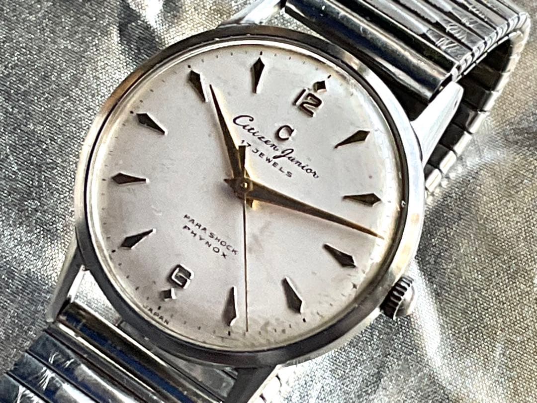★国産ヴィンテージ★稀少Cマーク付❣️Citizen Junier★最終型★稼働❣️