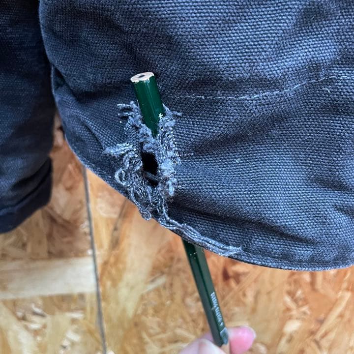 カーハート バートレットジャケット 皮タグ インナーボア 古着 - メルカリ