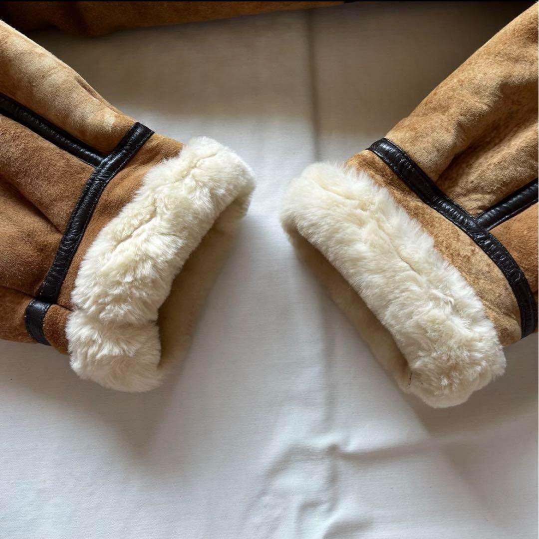 phat farm ファットファーム　ムートンジャケット　b-3 レザー　レア