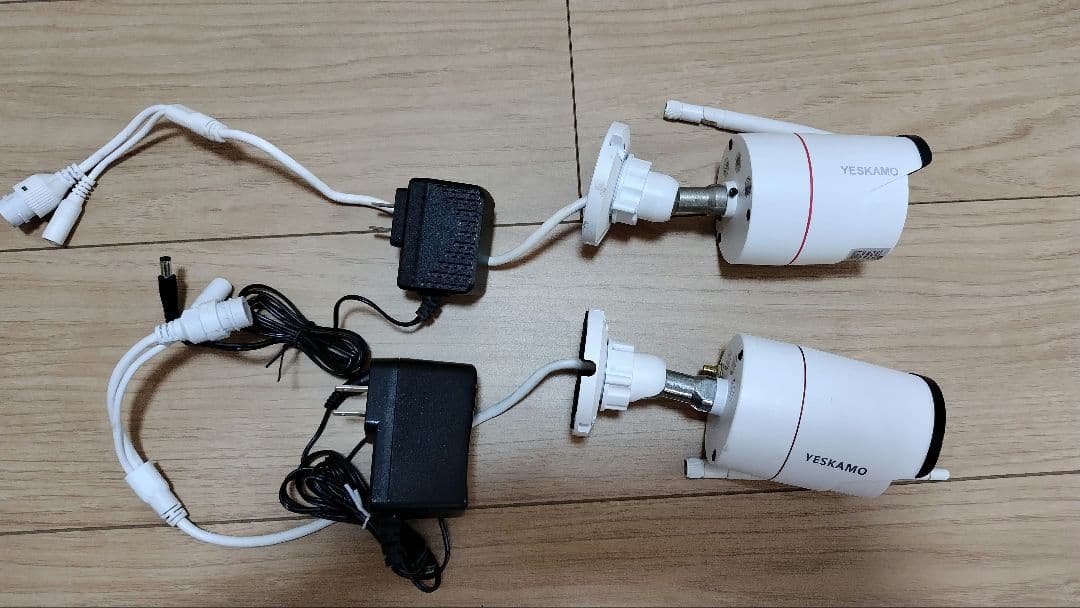 YESKAMO 防犯カメラ NK03-3MP 3台と本体セット YESKAMO 防犯カメラ