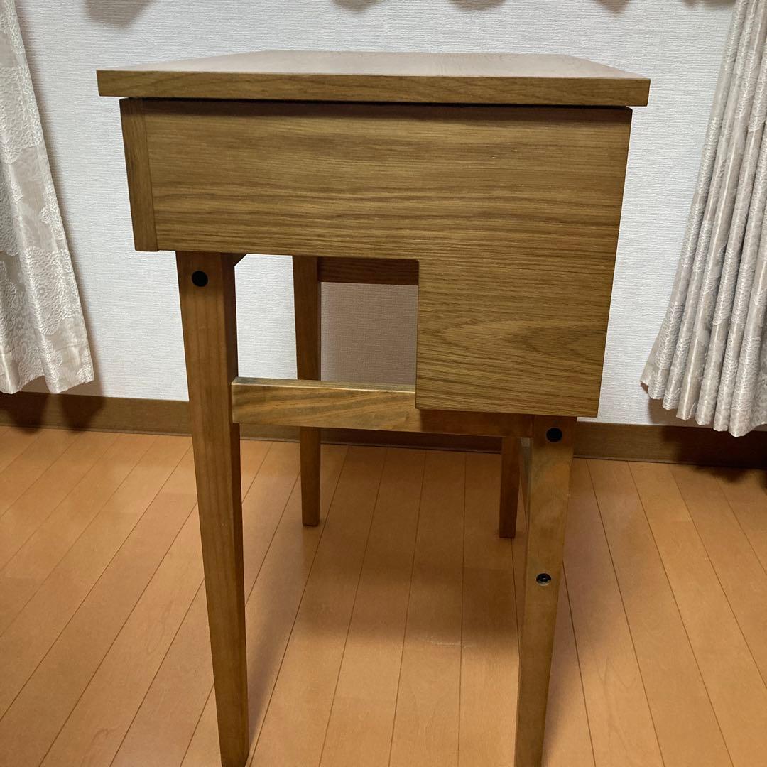 ナチュラルな木製 ドレッサー（スツール別売り） ナチュラルな木製