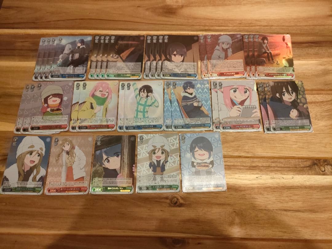 ゆるキャン△ フルホイル 宝扉 デッキ + デッキパーツ ヴァイス