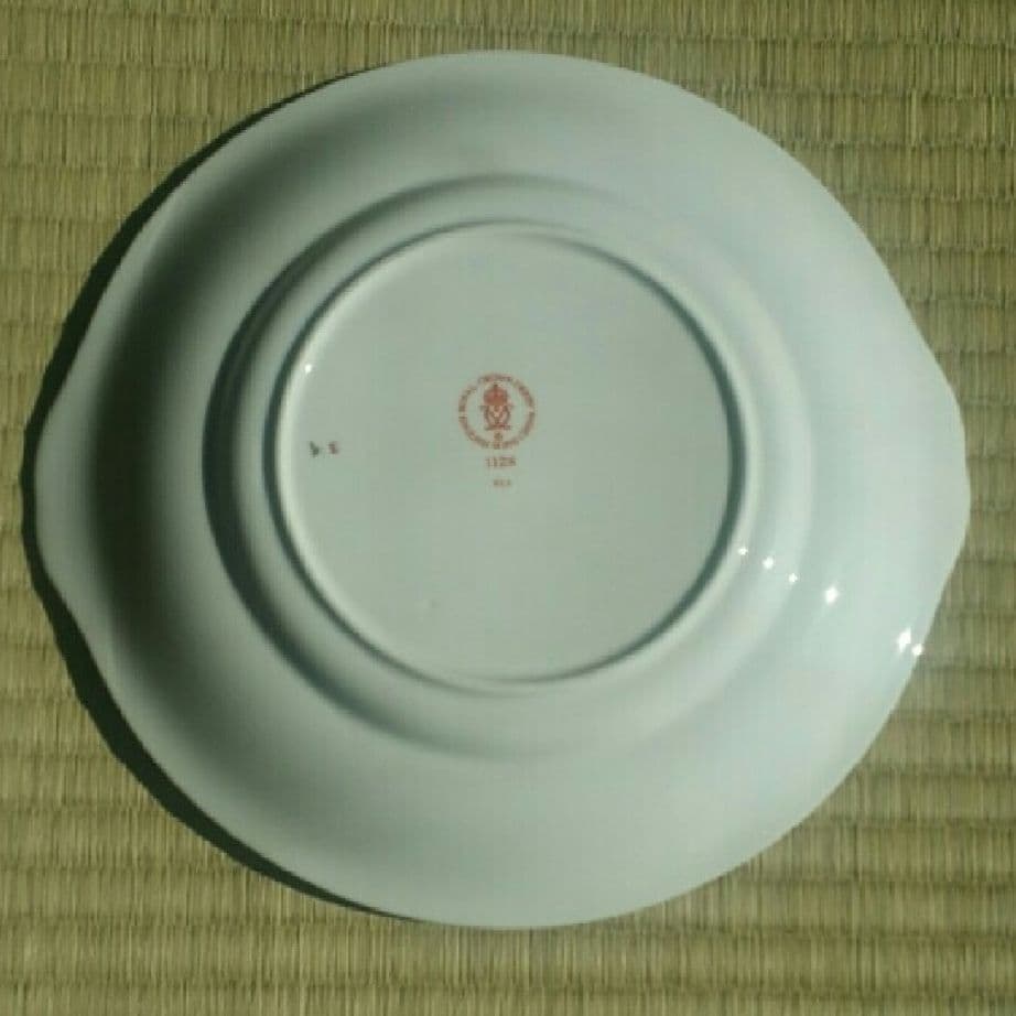 ロイヤルクラウンダービー　ケーキプレート　1128