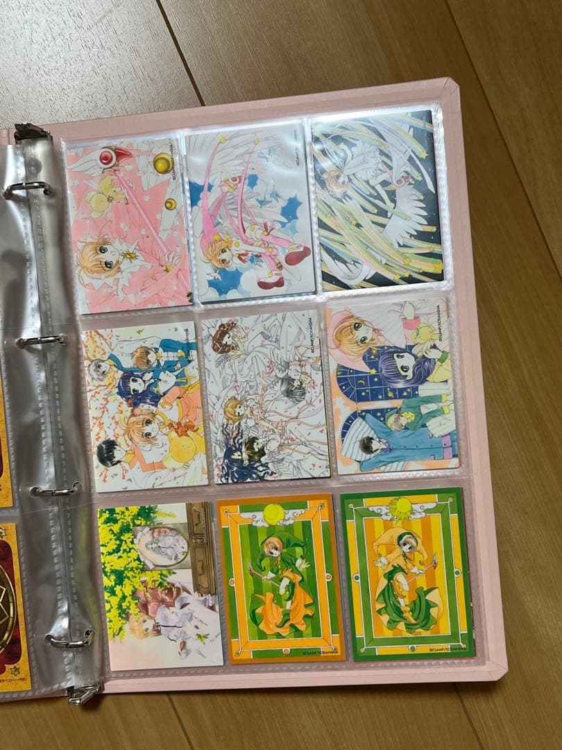 d*9様 カードキャプターさくら　トレカと公式バインダーのセット【クロウカード編