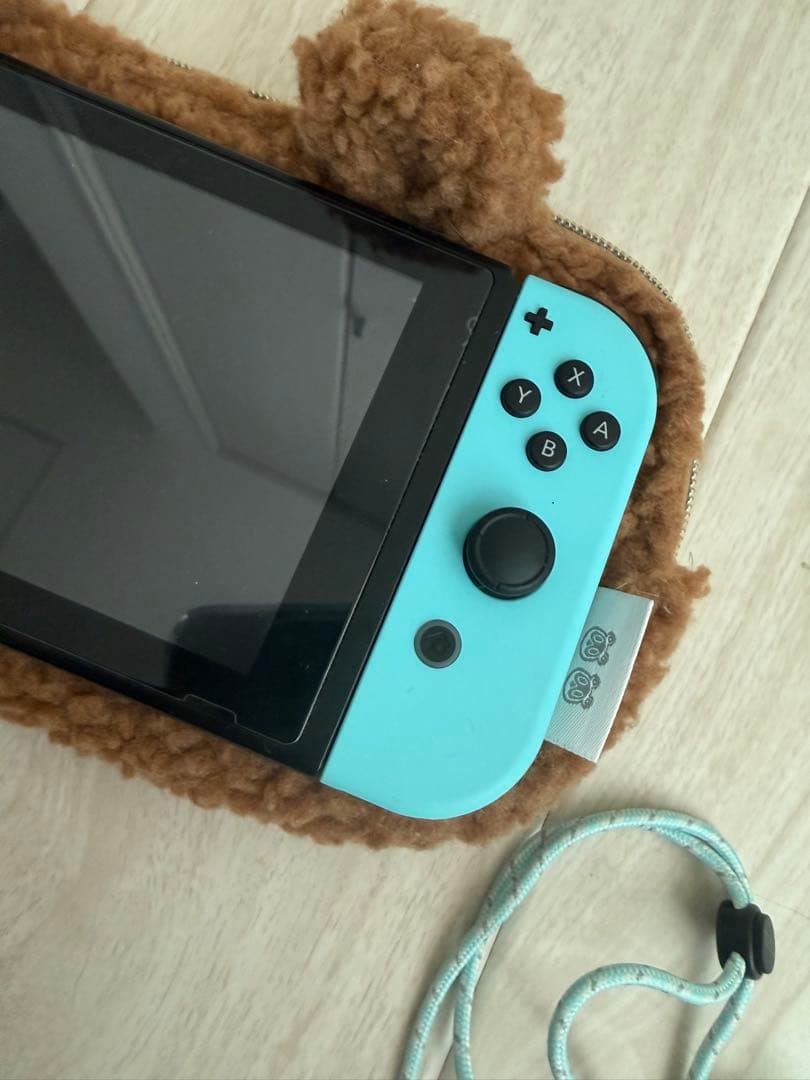 【美品】Nintendo Switch 本体 どうぶつの森コラボポーチ付き