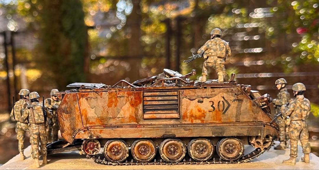 A.F.V. / アメリカ 完成品プラモデル1/35 アメリカ M113A2 デザート