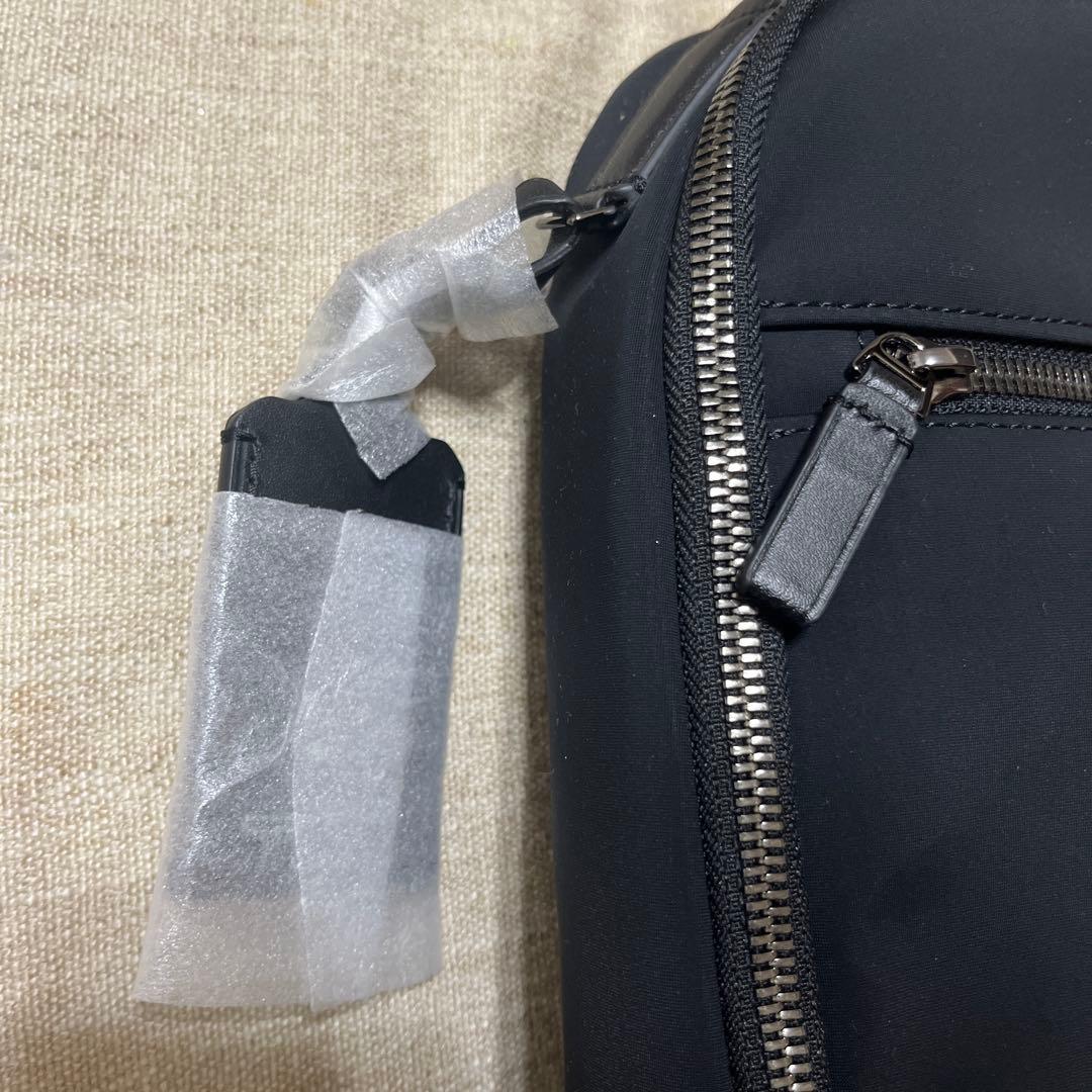 専用布製ケース付き　完全未使用　TUMI ブラック ビジネスバッグ(リュック式