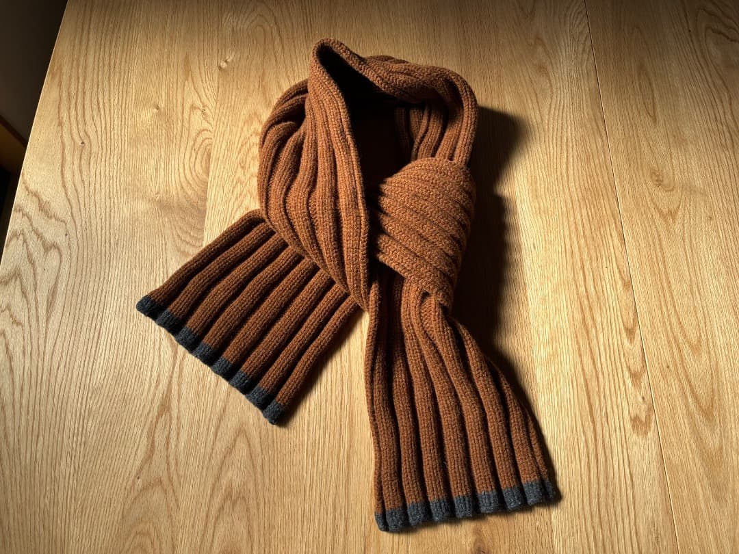 MARGARET HOWELL【スコットランド製】手袋➕マフラーセット MHL