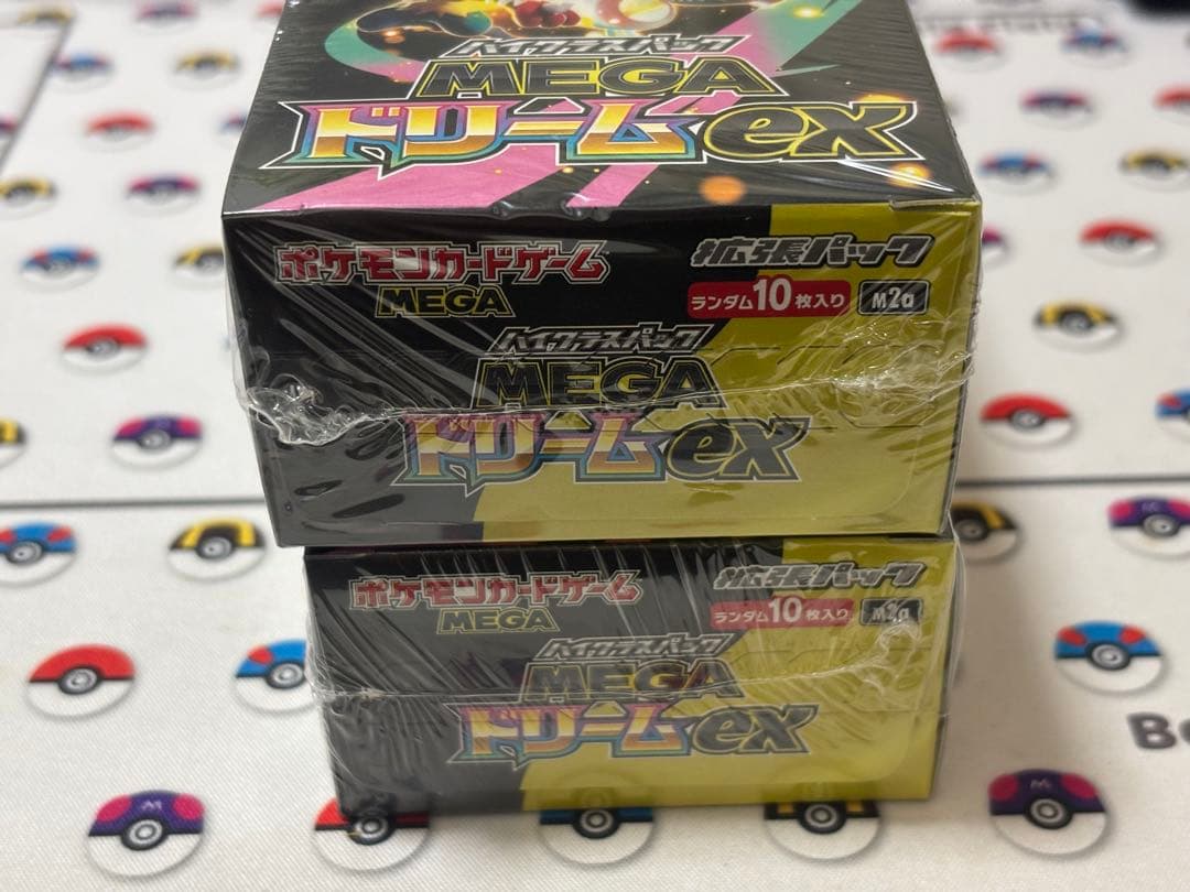 MEGAドリームex 未開封シュリンク付き 2BOX