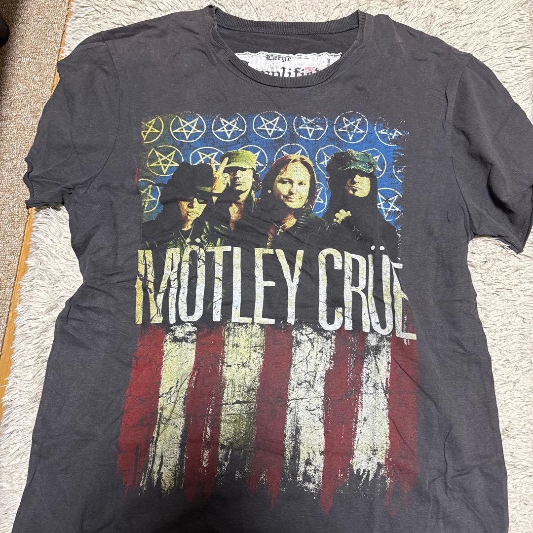Mötley Crüe Tシャツ Large ダークグレー - メルカリ