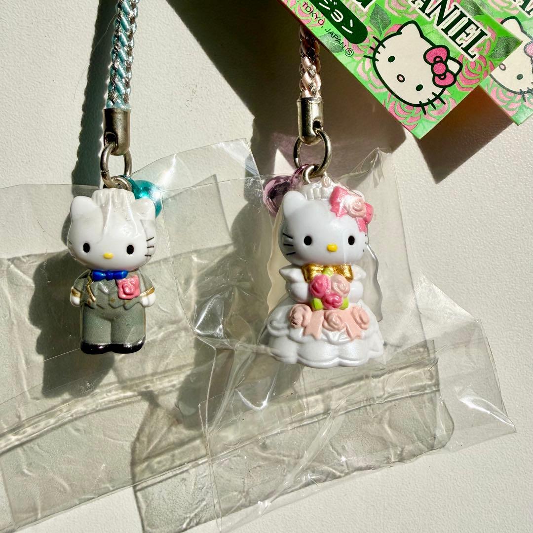 軽井沢バージョン 信州限定 2004 ご当地キティ根付け キティ&ダニエル