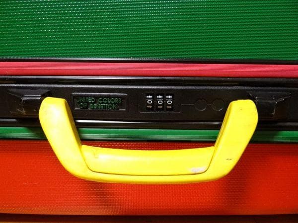 90年代 ビンテージ ベネトン レーシング F-1 海外旅行 スーツケース 旧