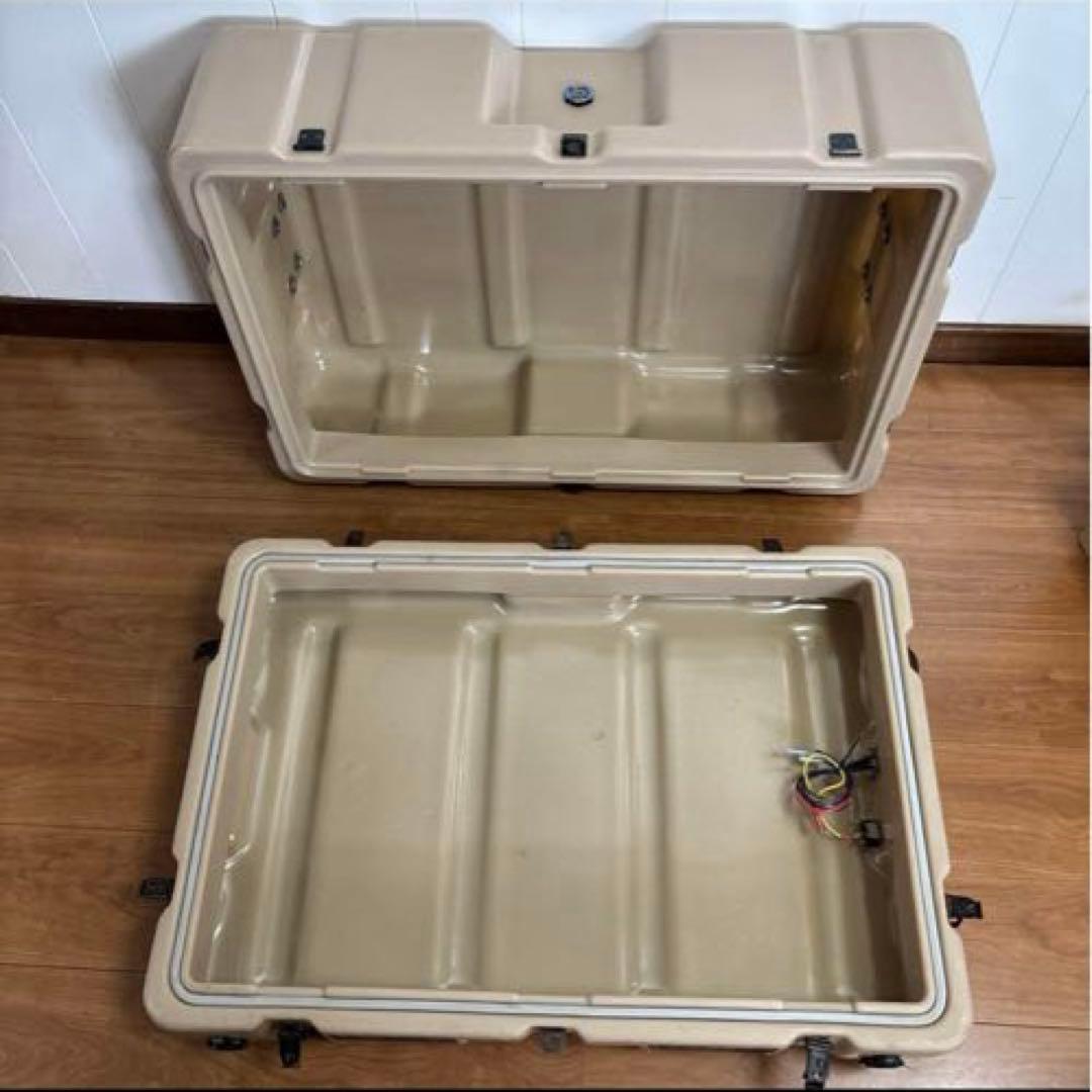 専用出品　米軍　実物　ミリタリー　ハードケース　サンドカラー ②