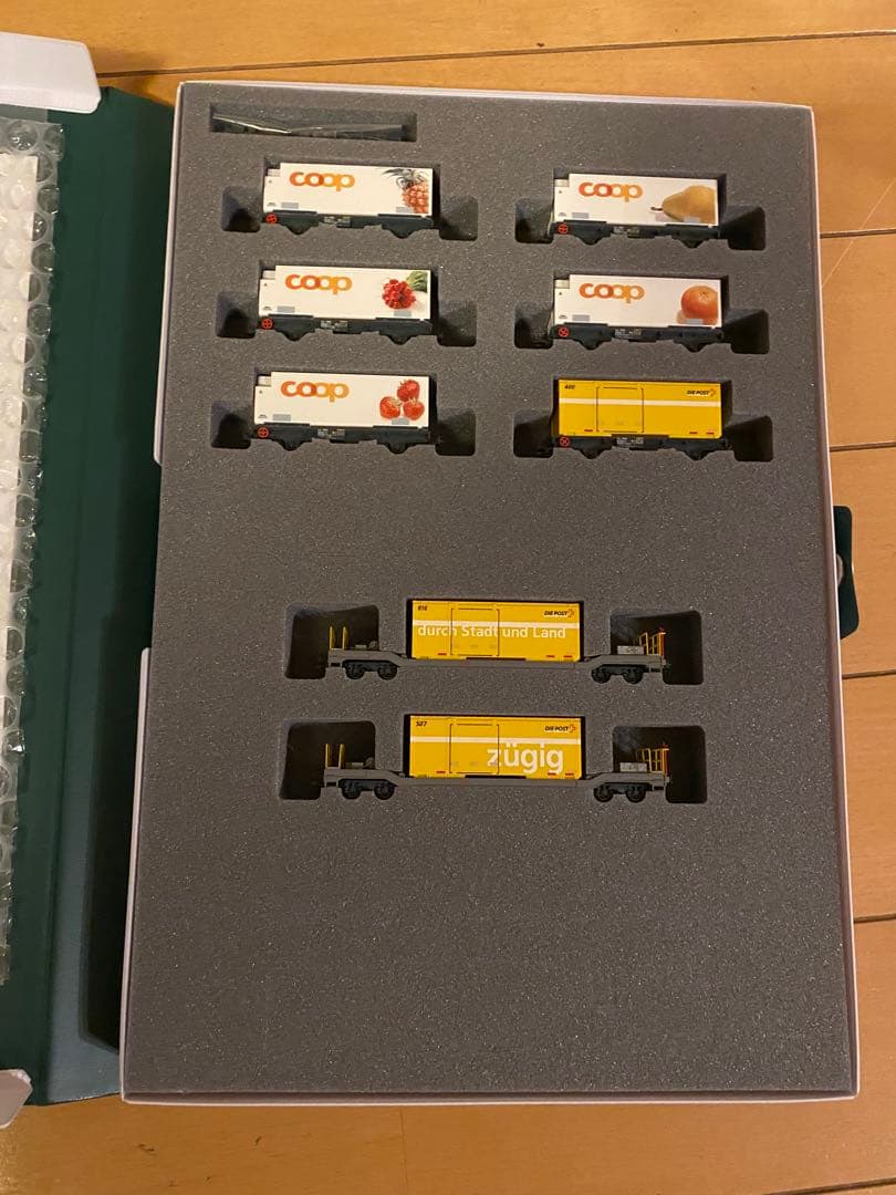 KATO 10-1731 レーティッシュ鉄道 コンテナ貨物列車8両セット