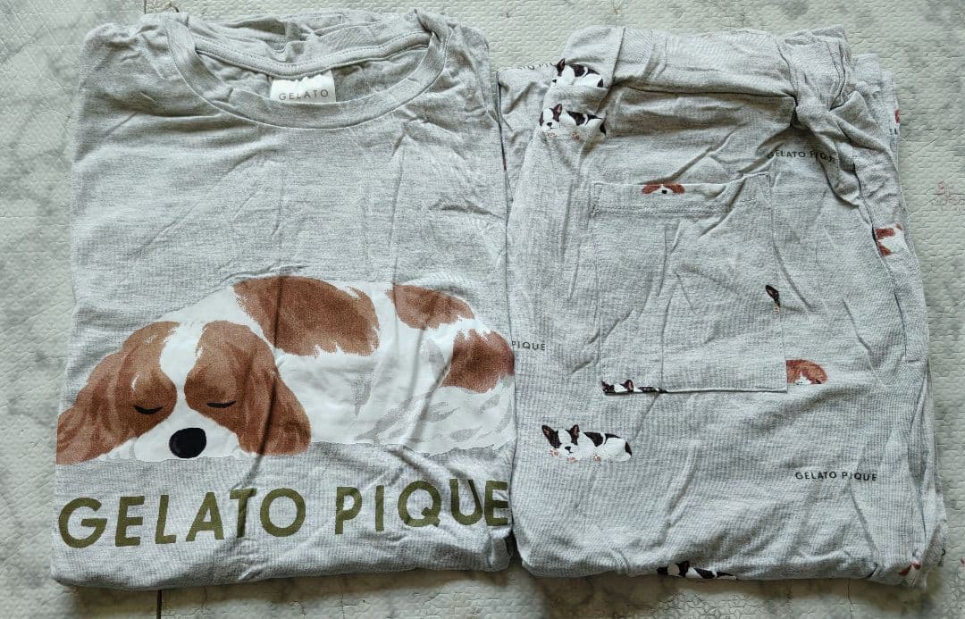 ジェラートピケ ルームウェア　キャバリア上下セット　　16-1